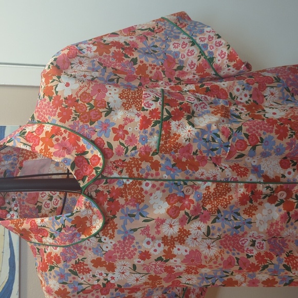 Ban.do floral house dress with sweet messages throughout - Picture 2 of 7